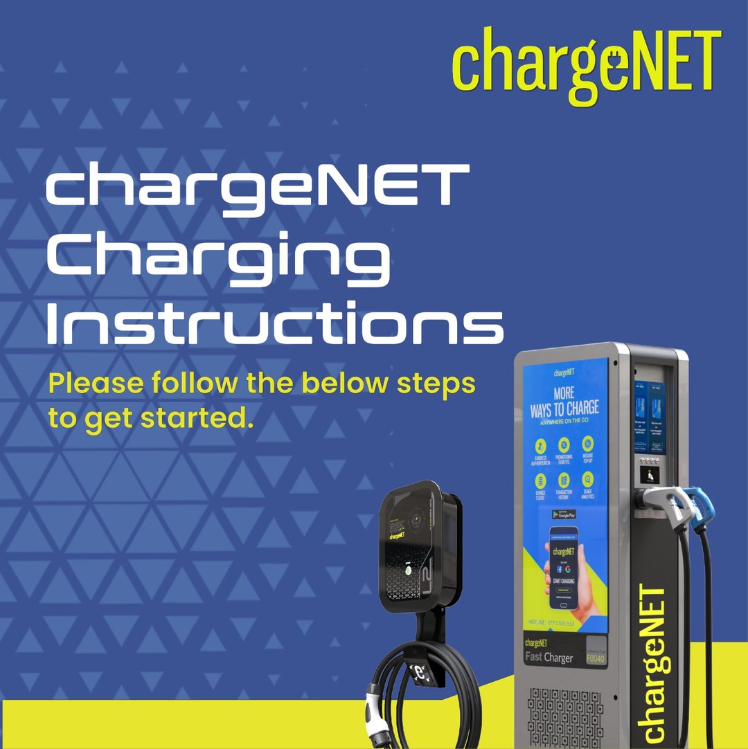 chargeNET Plus charging instructions intro